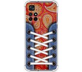 Funda Silicona Antigolpes para Xiaomi POCO M4 Pro 5G diseño Zapatillas 10 Dibujos