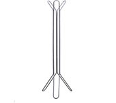 Perchero de Pie en Acero Alta Calidad Gris Alto 161cm