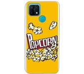 Funda compatible con Oppo A15 - Be Unique Funda Gel palomitas