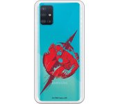 Funda original compatible con Samsung Galaxy A51 - JL Flash Simbolo Rojo