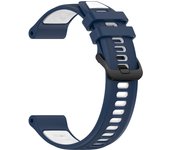 Replacement Watch Band For Garmin Forerunner 965 955 Solar 945 935 745 22mm Two Tone Sports Silicone Strap Bracelet Accessories