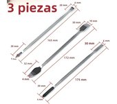 1/3pcs Universal Repair Opening Tools Metal Laptop Phone Disassemble Crowbar Kit Steel Pry Phone Spatula Hand Repairing Tool Set