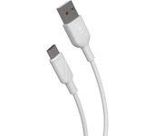 Muvit for change cable usb a tipo c 3a 0.2m blanco