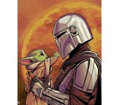 Star Wars Baby Yoda The Mandalorian Diamond Painting Full Drill 5D DIY Art Cross Stitch Mosaic Embroidery Wall Decor Large Sale