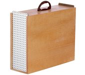 Transportín de Madera para Gallos 1 departamento 17x50x42 cm