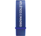 SAVE FAMILY Correa Recambio Tela Azul Ed. Atletico de Madrid Compatible con los modelos SaveWatch + Senior Enjoy Superior