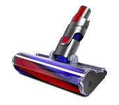 Quick Release Soft Roller Cleaner Head for Dyson V7 V8 V10 V11 V15 Vacuum Cleaner Floor Brush Head Replacement Parts
