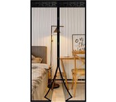 1/3/5pcs Magnetic Screen Door Self Sealing Hands Free Mesh Partition Keeps Bugs Out Pets and Kids Friendly Pending Keep Close