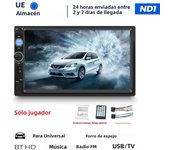 7inch 7010b Universal 2 Din Car Radio Android Mp5 Player Built-in Car-play Auto with HD Video Reverse Camera BT Autoaudio FM SWC