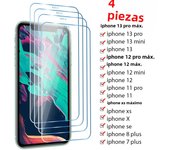 4PCS Tempered Glass For iPhone 14 13 12 11 Pro Max Mini Screen Protector for iPhone 14 8 7 6 6S Plus X XR XS Max SE 2022 Glass