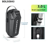 NEWBOLER Electric Scooter Front Bag Handle With USB Port Waterproof Quick Release 5L EVA Large Capacity Universal Xiaomi Scooter