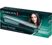 Remington 45347.560.100 - Plancha para Cabello Reluciente con Aceite de Argán y Vitamina E