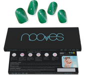 NOOVES NAILS Láminas de Uñas de Gel Precurado Premium - Allure   Glitter  Tiras De Uñas De Gel semicurado Pegatinas Uñas Semipermanente en Gel Gel Nail stickers Uñas de gel Pegatinas