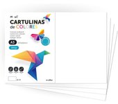 m-office Cartulina A3 180gr Colores Intensos para Manualidades
