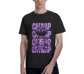 Catnap Cat Nap Poopy Time Oversized t-shirt New Streetwear O-Neck Cotton T shirt Y2k Top Clothing