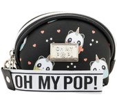 Oh My Pop Pandicorn Monedero Oval, Negro