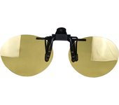 Red Lens Clip on Better Sleep Anti Blue Light ClipOn Orange Lens Clip on Night Vision Yellow Lens Clip on Cut Blue Light