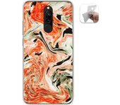 Tumundosmartphone Funda Gel Tpu para Xiaomi Redmi 8 diseño Mármol 12 Dibujos