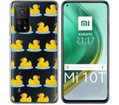 Tumundosmartphone Funda Gel Transparente para Xiaomi Mi 10T / 10T Pro diseño Pato Dibujos