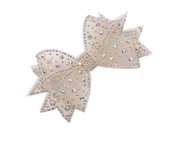 1/2Pcs Mesh Hot Diamond Bow Shoe Decorations Clip Shiny Rhinestone Bow Shoe Clips Bride Wedding High Heel Accessory Shoe Buckles
