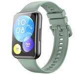 Silicone bracelet For Huawei Watch FIT 2 Strap smart Wrist watchband metal Buckle sport Replacement correa fit2 band Accessories