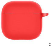 For Airpods 4 Protective Case Solid Color Soft Silicone Protective Case Anti-drop Dust protection Wireless Earphone Case Cover