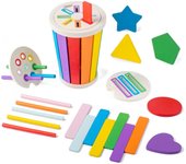 Juguetes infantiles para aprender colores, juegos de clasificación, juegos de enchufar, juegos educativos a partir de 2 años, juguete de madera para bebé, juguete de motor, regalo