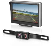 Cámara de respaldo digital y kit de monitor de 5'RV/coche/remolque/camión Sistema de observación de alta velocidad IP68 Impermeable trasera/lateral/frontal View continuous/Rev