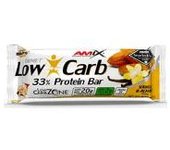 BARRITA PROTEICA LOW CARB (60G) VAINILLA Y ALMENDRA - Amix