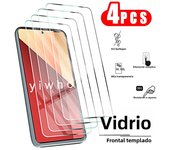 4pcs Tempered Glass for Redmi Note 13 Pro 4G 5G Screen Protectors Protective Glass for Xiaomi Redmi Note 13 12 11 10 9 8 S Film