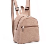 Mochila Mini Color Sólido Multicolor Mochila De Pana Mochila Casual Simple Mochila Pequeña Para Hombres Y Mujeres