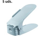 5 adjustable shoe racks for storing shoe artifacts, available in various colors for you to choose from.