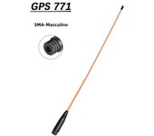 GPS 771 Antenna Garmin GPS Alpha SMA-Male Multi-Color Whip Flexible Aerial 15.15Inch for GPS Alpha 100 200 Astro 220 320 430
