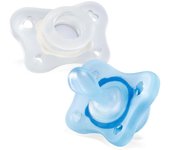 CHICCO CHUPETE PHYSIOFORMA AZUL SILICONA 16-36 M 2 UNIDADES