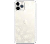 Funda compatible con iPhone 11 Pro - Patron plumas blancas