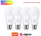 COOLO Zigbee 3.0 Led Light bulb E27 15W RGB+WW+CW Tuya Smart Home Led Lamp Compatible With Alexa Amazon Google Assistant