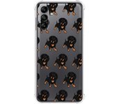 Funda Silicona Antigolpes para Samsung Galaxy A04s diseño Perros 10 Dibujos