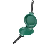 Double Side Pancake Pan Non-stick Ceramic Coating Flip Frying Pan Fried Egg Pancake Maker Grill Pan Household Kitchen Cookware