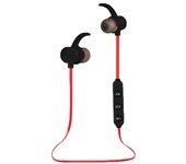 Esperanza EH186K - Auriculares (Inalámbrico, Dentro de oído, Binaural, Circumaural, 280 - 16000 Hz, Negro, Rojo)
