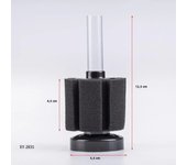 Great Aquarium Accessories Bio Sponge Filter for Aquarium Pump Fish Tank Pond Air Pump Biochemical Foam Filtration Skimmer