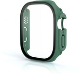 Glass+case For Apple Watch Ultra 49mm strap smartwatch PC Bumper+Screen Protector Tempered Cover iwatch series band Accessories