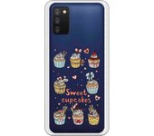 Funda compatible con Samsung Galaxy A03s - Sweet cupcakes