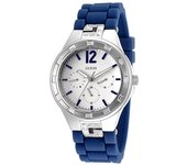 RELOJ GUESS MUJER  CAUCHO AZUL MARINO  W10615L3