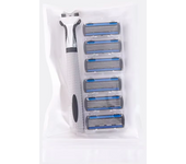 Shaver Brand New Design Men Razor Shaving Three Layer Shaver Reusable Razor Imported Blade Multi Tool Head Replace
