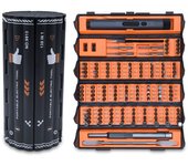 128 in 1 Precision Screwdriver Kit with Magnetic Flexible Shaft Professional Repair Tool for PC iPhone Watch Camera Glasses