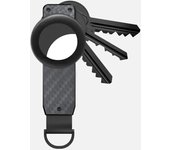 Key Organizer, Compact Keyholder, Anti-Lost Metal Keychain with Airtag Case, Compatible with Apple AirTag Finder Tracker, Alumin