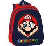 Mochila 3D Super Mario Bros 27x10x33cm.