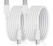 2024 Dual Type C PD60W Charger Data Cable For Samsung Xiaomi iPhone 16/15 Tablet Laptop Fast Charging Cable 1/2M Universal