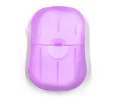 2pcs/set Outdoor Travel Disposable Soap Tablet Box Soap Paper Portable Hand Washing Tablet Small Soap Tablet Mini Soap Sheet