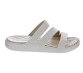 Crocs Mujer Chanclas modelo Getaway Blanco
